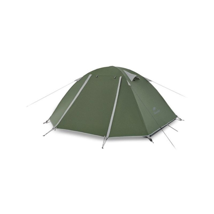 Палатка четырехместная Naturehike P-Series CNK2300ZP028, темная оливковая  