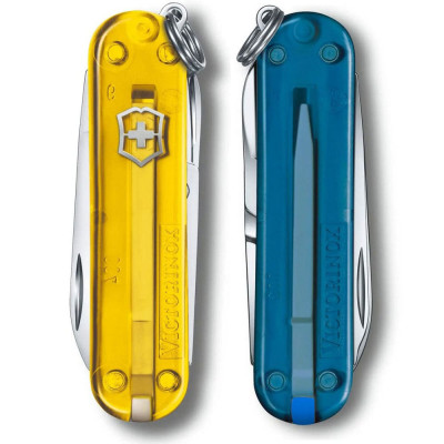 Складной нож Victorinox CLASSIC SD UKRAINE желто-синий 0.6223.T81G.T61