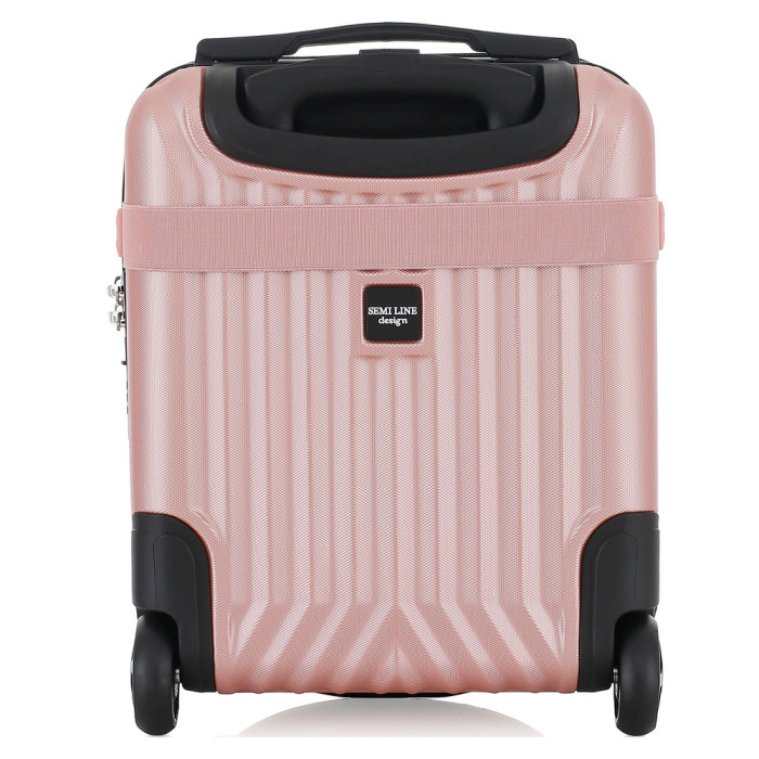 Чемодан Semi Line 20" (S) Pink (T5987-2)  