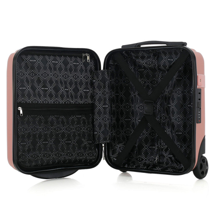 Чемодан Semi Line 20" (S) Pink (T5987-2)  