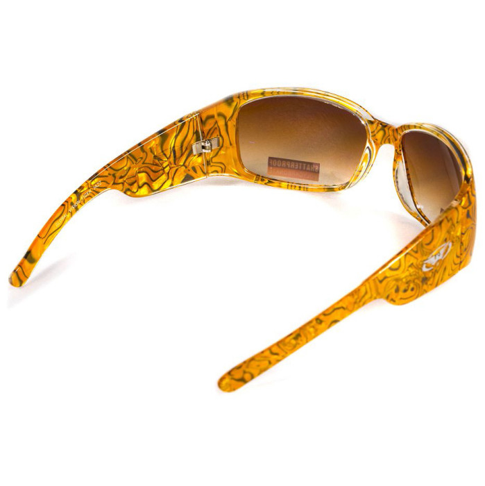 Очки Global Vision Tiger Jazz (gradient brown) коричневые с градиентом  