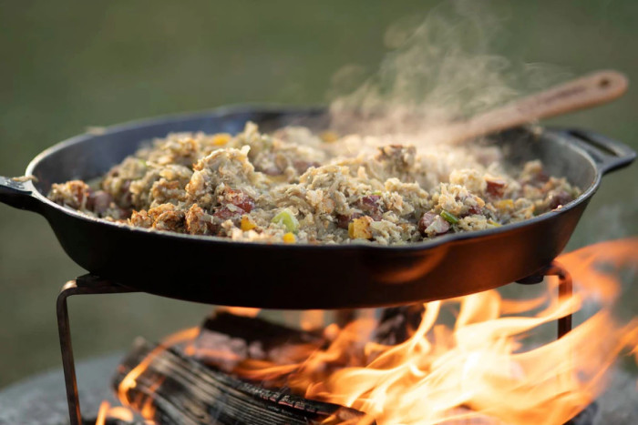 Сковорода чугунная Petromax Fire Skillet fp40h с ручками-петлями  