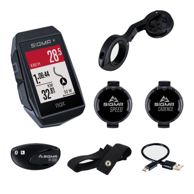 Велокомпьютер Sigma Sport ROX 11.1 EVO Sensor Set Black