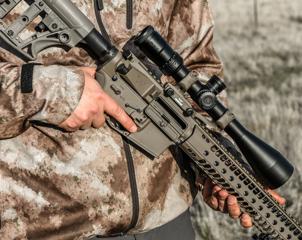 Крепление-моноблок Warne X-Skeleton Mount. d – 30 мм. Ultra High. Weaver/Picatinny. FDE  