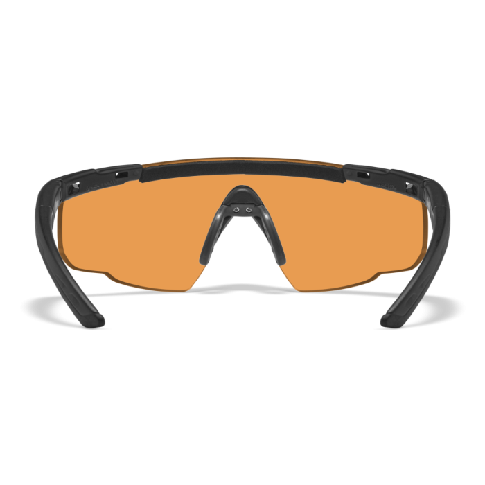 Защитные баллистические очки Wiley X SABER ADV Оранжевые линзы/матовая черная оправа (без кейса)  