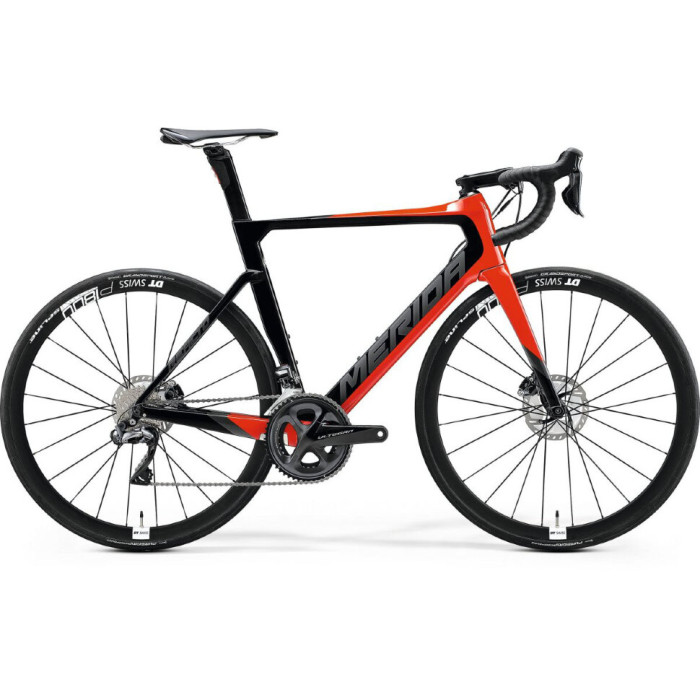Велосипед Merida 2020 reacto disc 7000e l glossy red/black 