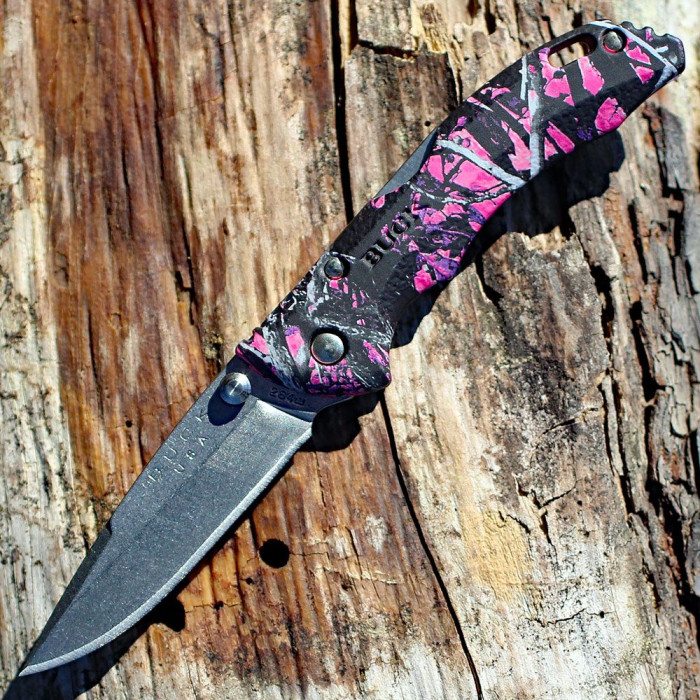 Нож Buck Bantam BBW Muddy Girl  
