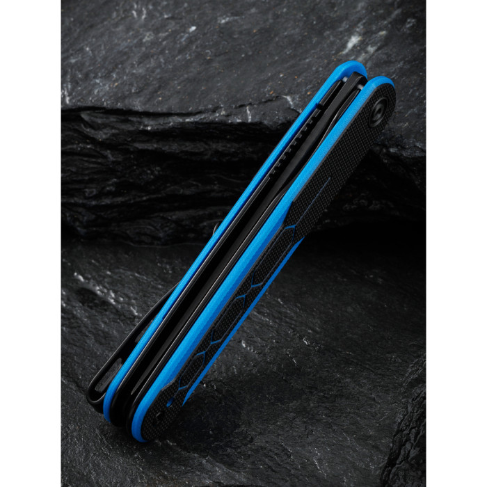 Нож складной Civivi KwaiQ Milled Blue/Black C23015-3  