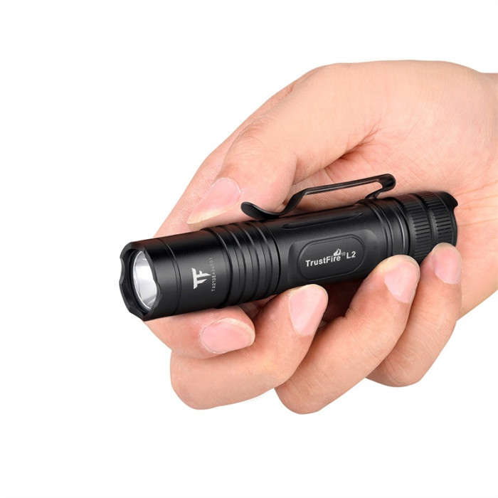 Фонарь TrustFire L2 KIT B, черный  