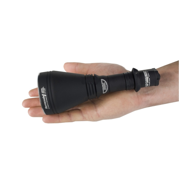 Ручной фонарь Armytek Barracuda Pro v2, серый, XHP35 HI ,на батарейках 1500 лм (F03302SC)  