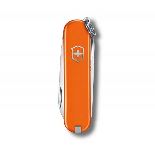 Нож-брелок Victorinox Classic SD Colors, Mango Tango, Gift Box (0.6223.83G) 7 функций, 58 мм, оранжевый  
