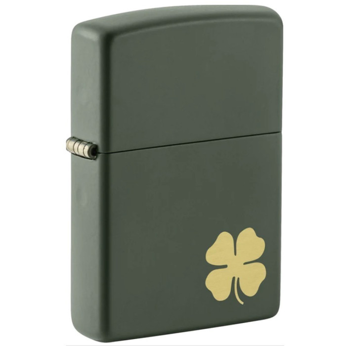 Зажигалка  Zippo Four Leaf Clover Design 49796  