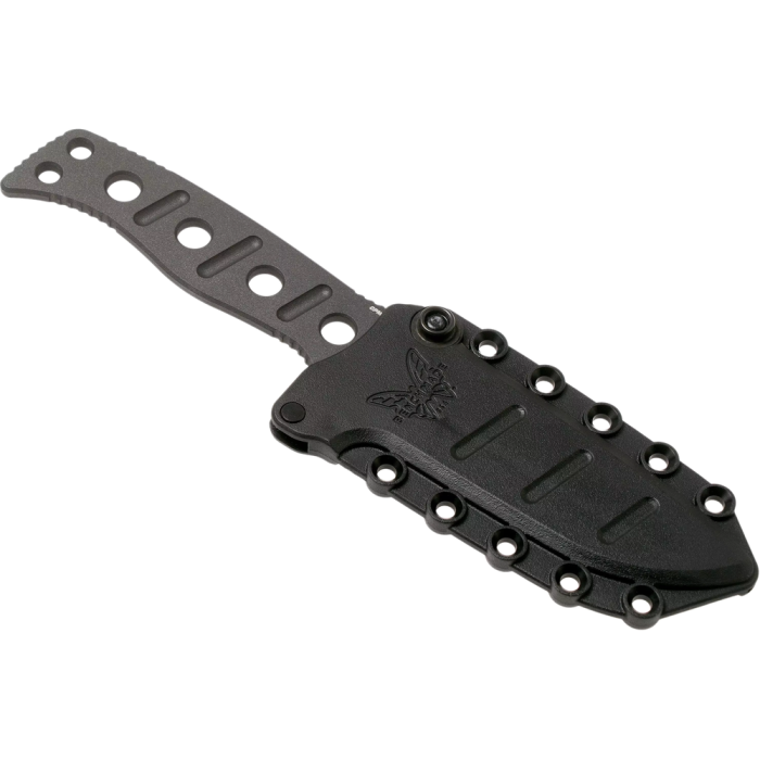 Нож Benchmade Sibert Adamas, фикс, паракорд, черный (375BK-1)  