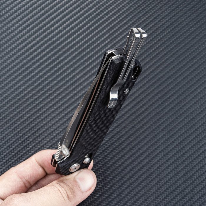 Нож складной SRM 168L-GB, черный  