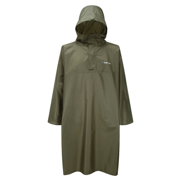 Пончо Trekmates Deluxe Poncho TM-006291 chive - O/S - зеленый 