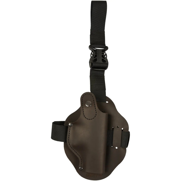 Кобура Ammo Key ILLEGIBLE-1 S Brown на бедро для Glock17 (KO.IL1.GL17.S.02.0)  
