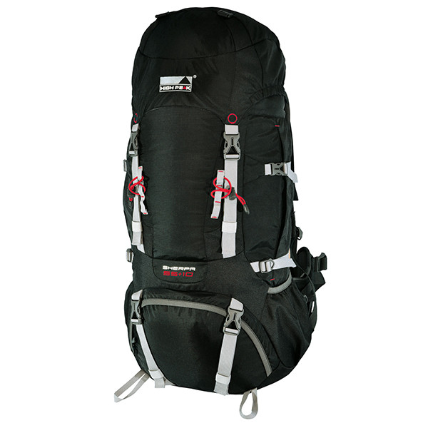 Рюкзак High Peak Sherpa 55+10 (черный)  