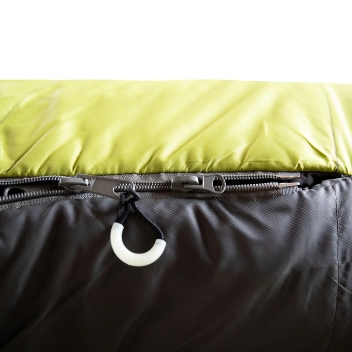 Спальный мешок Tramp Fjord Long кокон правый green/grey 225/80-50 UTRS-094L-R  