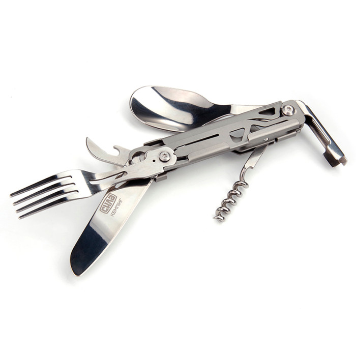 Мультитул туристический СИЛА 7 в 1  