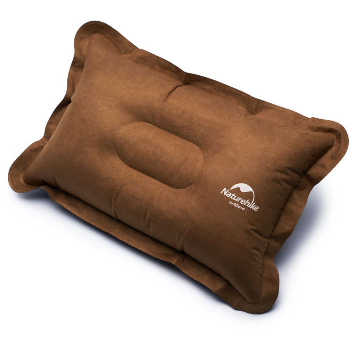 Подушка надувная Naturehike Comfortable NH15A001-L, коричневый  