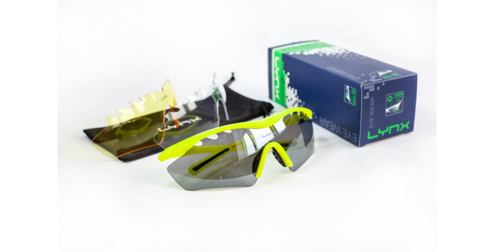 Очки Lynx Boston F Flouro shiny yellow  