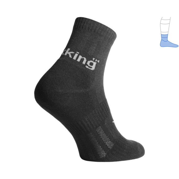 Трекинговые носки Protector ShortLight летние черные M 40-43  