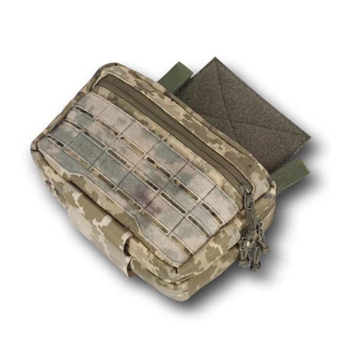 Сумка-напашник Ukrarmor PRO. Размер XL (19х26 см). Материал Cordura 500D Пиксель  