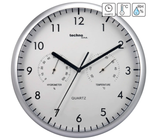 Часы настенные Technoline  WT650 - белые  