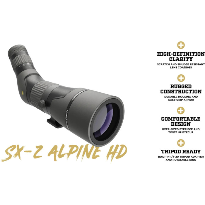 Труба подзорная Leupold SX-2 Alpine HD 20-60x60mm угловая  