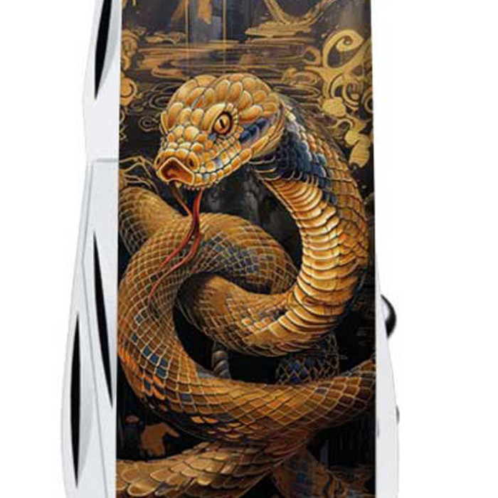 Складной нож Victorinox CLIMBER ZODIAC Золотая деревянная змея 1.3703.3.Z4240pk  