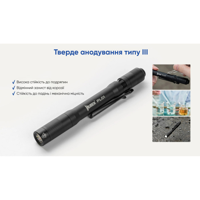 Фонарь Wuben PL01, зеленый  