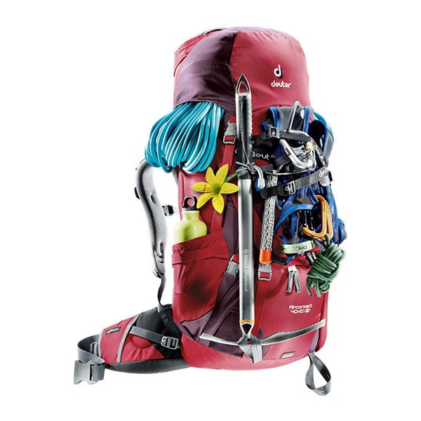 Рюкзак Deuter Aircontact SL, 40 + 10 л, cranberry-aubergine  