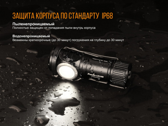 Фонарь ручной Fenix LD15R Cree XP-G3 (упаковка повреждена)  