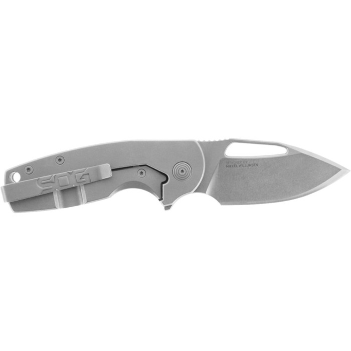 Нож SOG x Mikkel Collaboration Stout Green/Silver (SOG 14-03-01-57)  