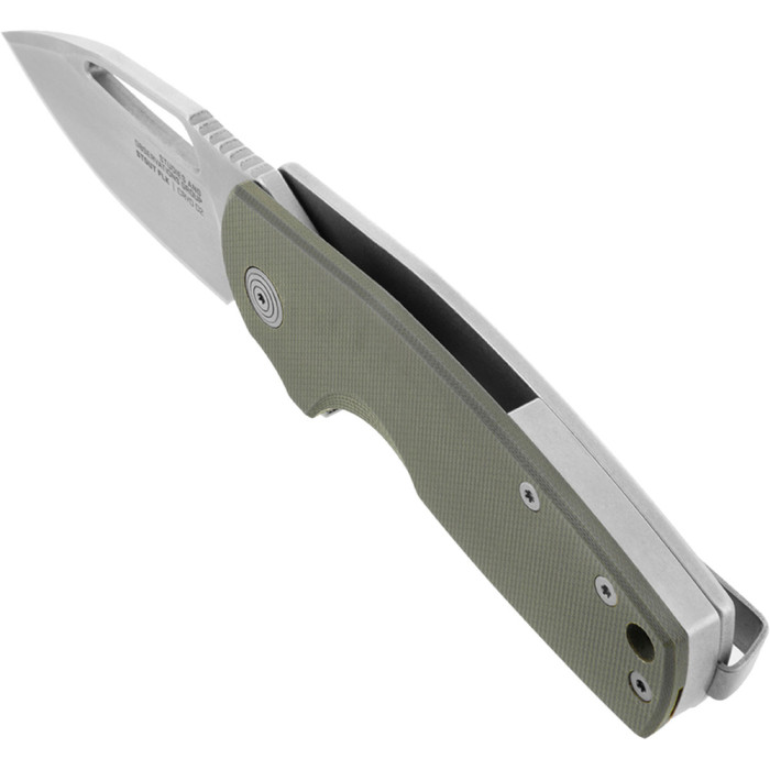 Нож SOG x Mikkel Collaboration Stout Green/Silver (SOG 14-03-01-57)  