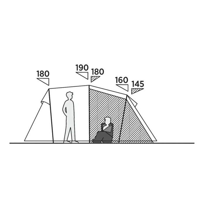 Палатка пятиместная Easy Camp Hidra 5 (120491)  