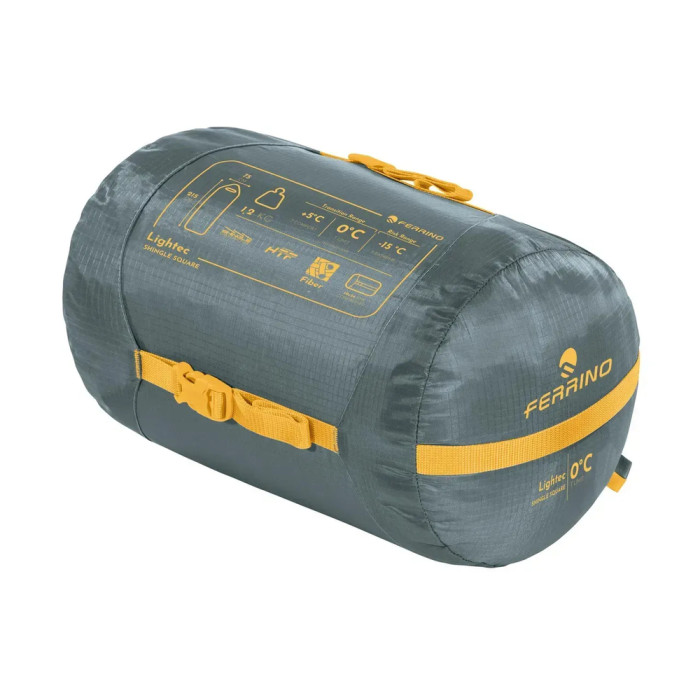 Спальный мешок Ferrino Lightech Shingle SQ 0°C Dark Green Left (86266RVVS)  