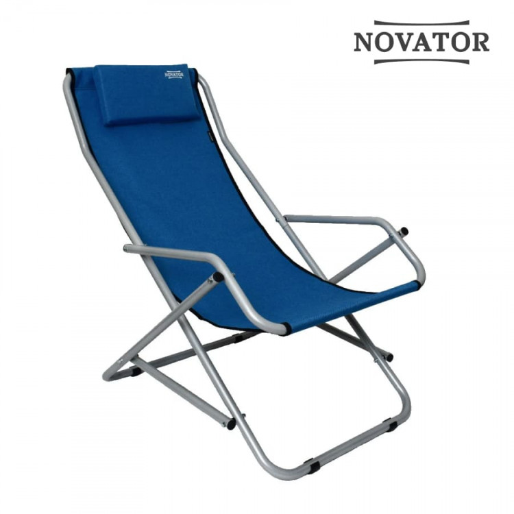 Кресло-шезлонг Novator SH-7 Blue 
