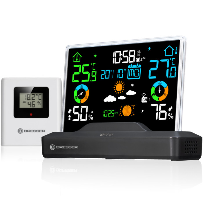 Метеостанция Bresser Colour Weather Station with Frameless Display (11341) (932391)  