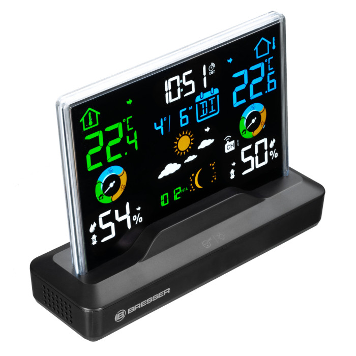 Метеостанция Bresser Colour Weather Station with Frameless Display (11341) (932391)  