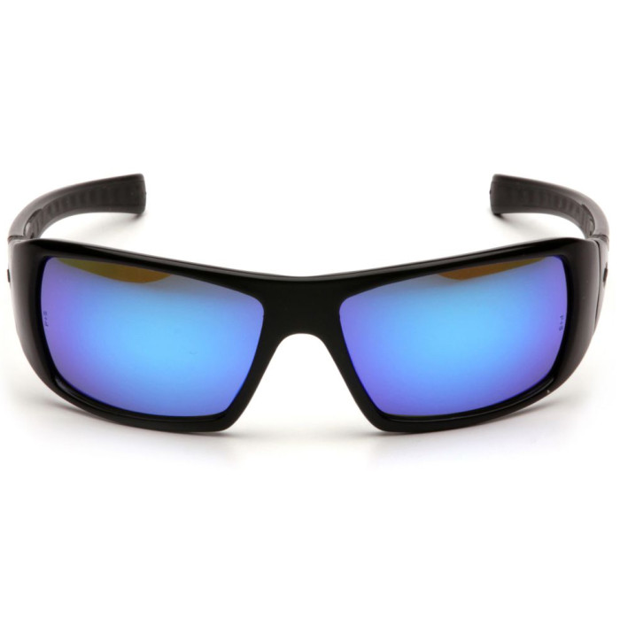 Очки Pyramex Goliath (ice blue mirror) зеркальные синие  