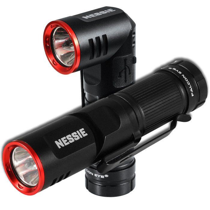 Фонарь тактический Falcon Eye Nessie (500 Lm) Magnetic Rechargeable Type-C (FHH0140)  