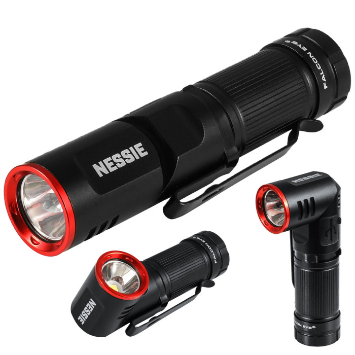 Фонарь тактический Falcon Eye Nessie (500 Lm) Magnetic Rechargeable Type-C (FHH0140)  