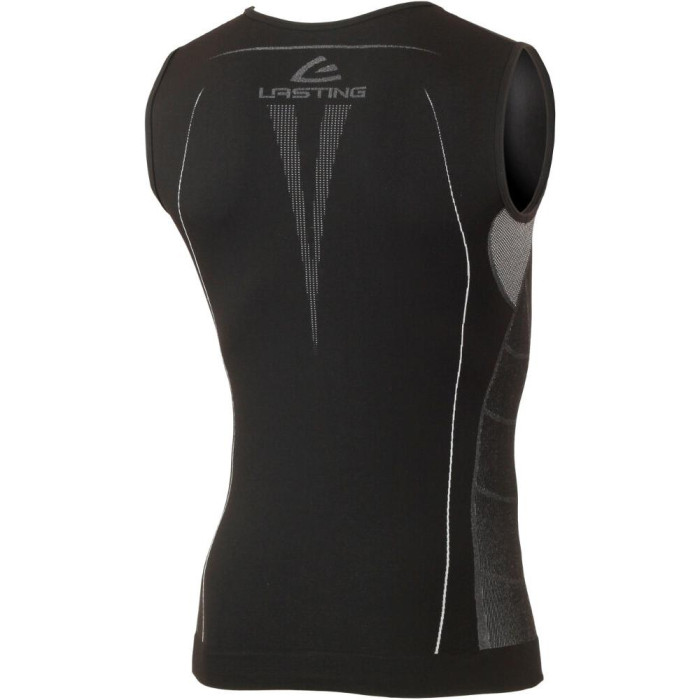 Футболка мужская Lasting Mack, черная, XS-S  