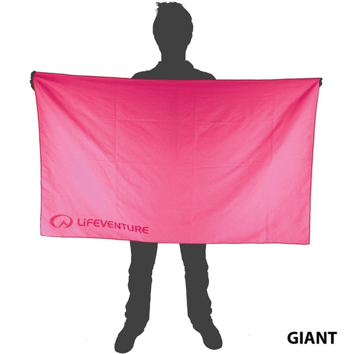 Полотенце Lifeventure Soft Fibre Advance pink, XL  