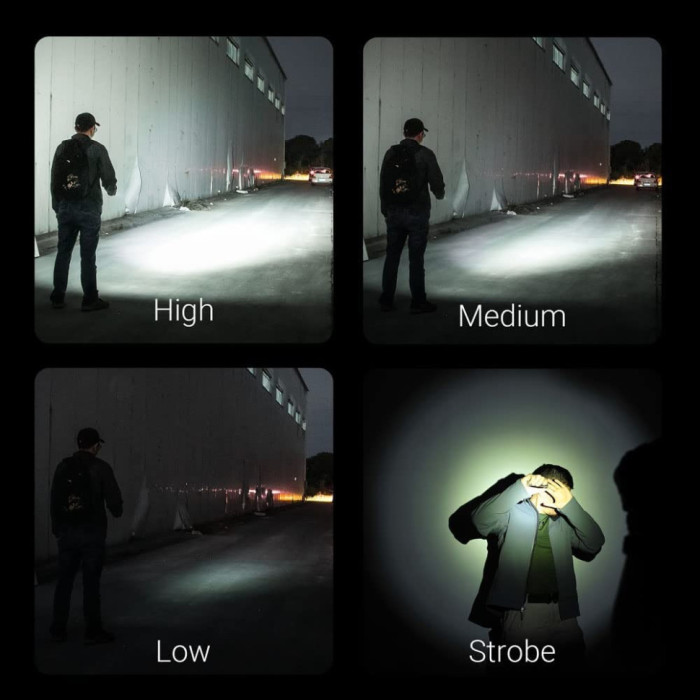 Фонарь Nextorch ED10 черный (Поврежденная упаковка)  