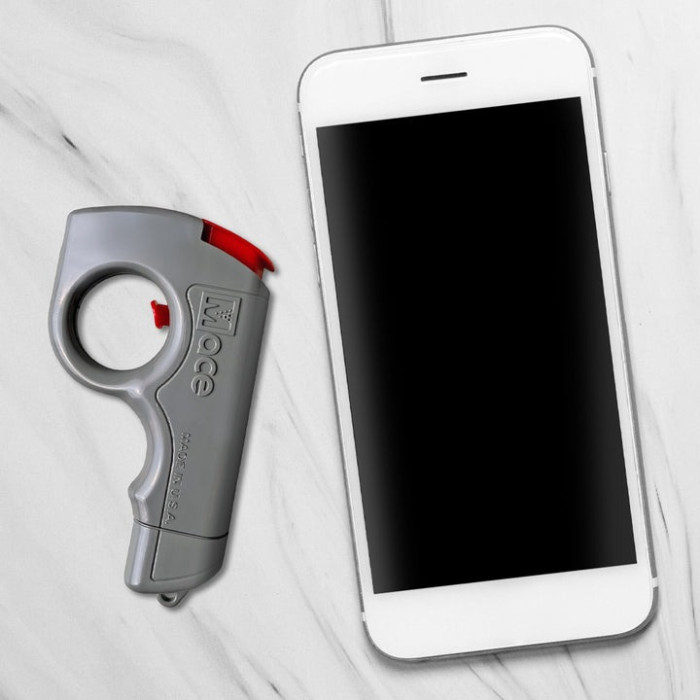 Перцовый спрей Mace многоразовый, графит.  