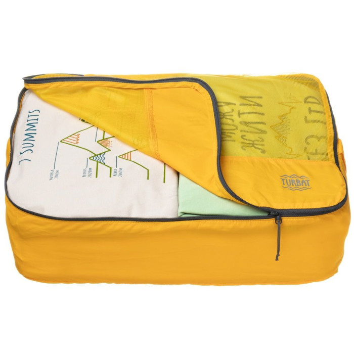 Чехол-органайзер Turbat Packing Cube yellow - желтый (размер L)  