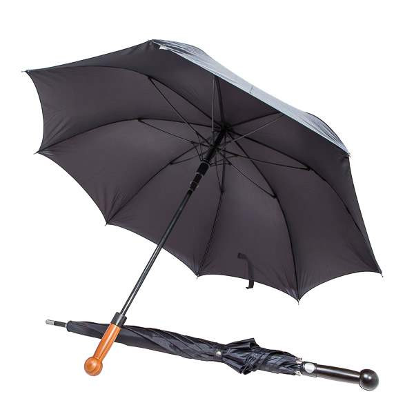 Зонт мужской Krisenvorsorge&Sicherheit UG рукоять крюк под дерево SVM-CW 