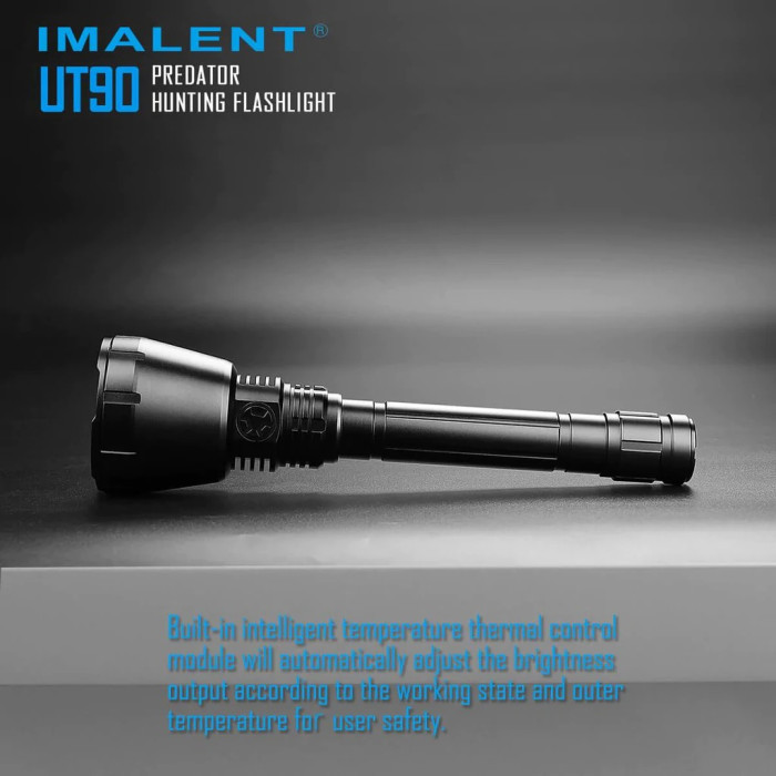 Фонарь Imalent UT90, черный  